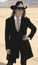 Miss Rodeo in black frock coat