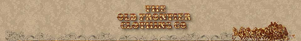 Old Frontier Clothing Company Heading