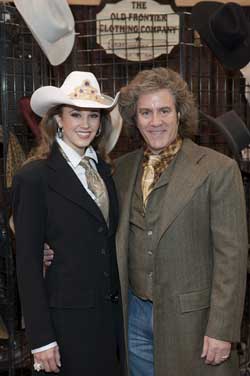Larry Bitterman and Miss Rodeo America