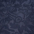 Navy Jacquard Scarf