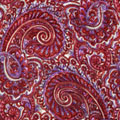 Raspberry & White Scarf
