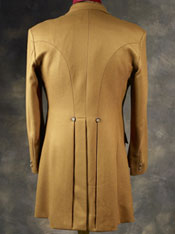 Tan Frock Coat Back