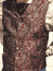 burgundy paisley brocade vest